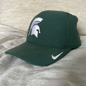 Gently used MSU Spartan Head Golf hat